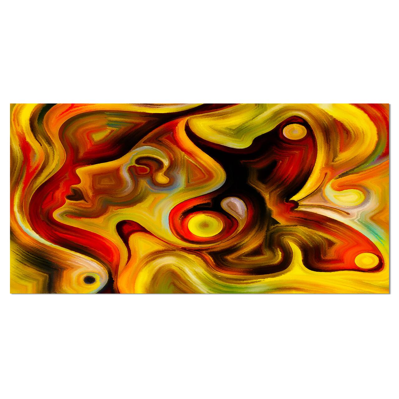 Designart - Butterfly s Emotions - Abstract Canvas Art Print